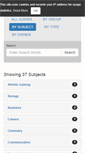 Mobile Screenshot of librarysubjectguides.svsu.edu